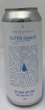 Outer Range Brewing Co. Splishy Splash Hazy Triple IPA
